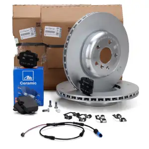 ORIGINAL BMW brake discs + ATE ceramic pads + Wako 5 Series G31 6 Series G32 rear