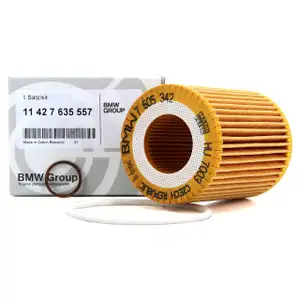 ORIGINAL BMW Ölfilter Motorölfilter inkl. Dichtung 1er 3er 11427635557