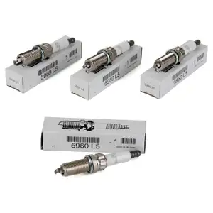 4x ORIGINAL PSA Zündkerze DS4 DS5 308 I RCZ 1.6 16V / THP / GTi 200 PS 5960.L5