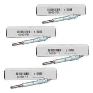 4x ORIGINAL PSA Glühkerze C4 C5 JUMPY 306 307 406 Boxer Expert Partner 1.6/2.0 HDi 5960.F5