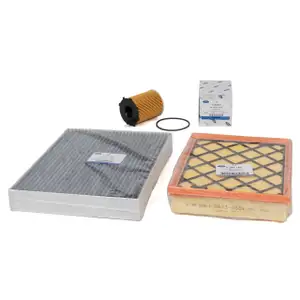 ORIGINAL Ford filter set, 3-piece filter package, Mondeo 5 MK5, 1.5 TDCi 120 hp, 1.6 TDCi 115 hp