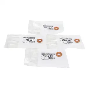 4x ORIGINAL PSA Dichtring Düsenhalter Einspritzdüse JUMPER BOXER 2.2 HDi 1565.AH