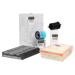 ORIGINAL Renault inspection kit filter package filter set FLUENCE 2.0 16V 140 hp