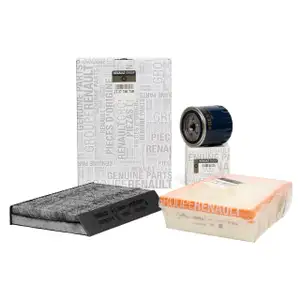 ORIGINAL Renault inspection kit filter package filter set MEGANE III 1.9 dCi 131 hp