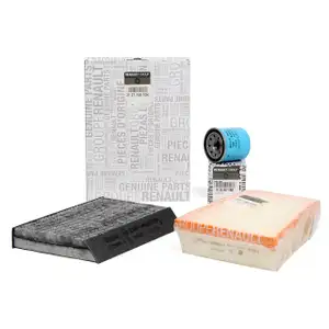 ORIGINAL Renault inspection kit filter package filter set FLUENCE 2.0 16V 140 hp