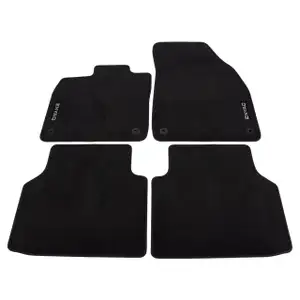 ORIGINAL Skoda Textilmatten Fu&szlig;matten Prestige Satz 4-tlg Enyaq PR-Nr. L0L 5LG061404