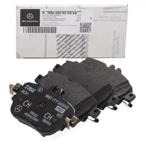 ORIGINAL Mercedes-Benz Bremsbel&auml;ge E-Klasse W213 S213 C/A238 C257 hinten 000420920364
