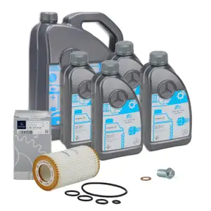 9 Liter ORIGINAL Mercedes-Benz &Ouml;L Motor&ouml;l 5W30 MB 229.51 + &Ouml;lfilter 0001802609