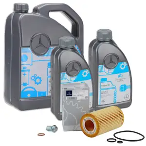 7 Liter ORIGINAL Mercedes-Benz Motor&ouml;l 5W30 MB 229.51 + &Ouml;lfilter 6111800009
