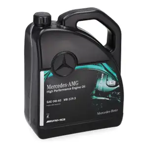5L ORIGINAL Mercedes AMG High Performance 0W40 MB 229.5 Motor&ouml;l &Ouml;l 000989880813