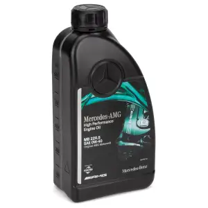 1L ORIGINAL Mercedes AMG High Performance Motoröl Öl 0W40 MB 229.5 000989650811