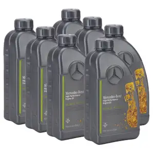 7L 7 liters ORIGINAL Mercedes-Benz engine oil Oil 0W-40 MB 229.52 000989750911