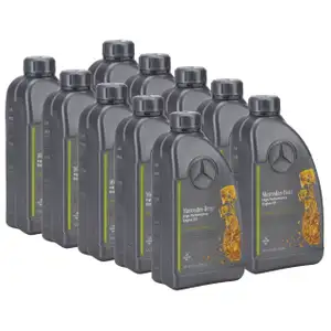 10L 10 liters ORIGINAL Mercedes-Benz engine oil Oil 0W-40 MB 229.52 000989750911