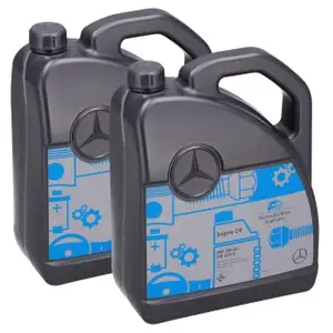 10L 10 liters ORIGINAL Mercedes-Benz StarParts engine oil 5W-40 MB 229.5 0009896810