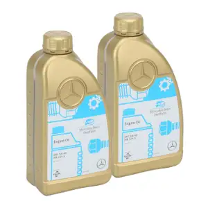 2L 2 Liter ORIGINAL Mercedes-Benz StarParts Motor&ouml;l 5W-40 MB 229.5 000989681011FSED