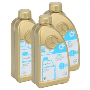 3L 3 Liter ORIGINAL Mercedes-Benz StarParts Motor&ouml;l 5W-40 MB 229.5 000989681011FSED