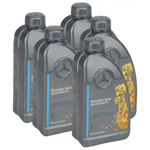 5L 5 Liter ORIGINAL Mercedes-Benz Motor&ouml;l &Ouml;L 5W40 5W-40 MB 229.5 000989920211