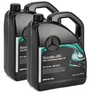 10L ORIGINAL Mercedes AMG High Performance Motoröl Öl 0W40 MB 229.5 000989650811