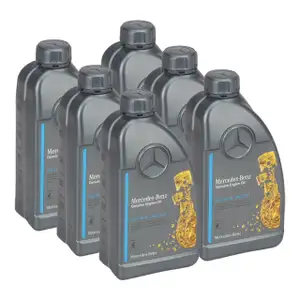 6L 6 Liter ORIGINAL Mercedes-Benz Motor&ouml;l &Ouml;L 5W40 5W-40 MB 229.5 000989920211