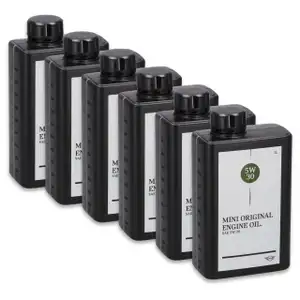 6L 6 liters ORIGINAL MINI engine oil OIL 5W-30 5W30 LL-04 Longlife-04 83215B5BFA5