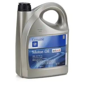 5L 5 liters ORIGINAL OPEL DEXOS D 0W20 FS LL engine oil ACEA C5 OV0401547 93160358