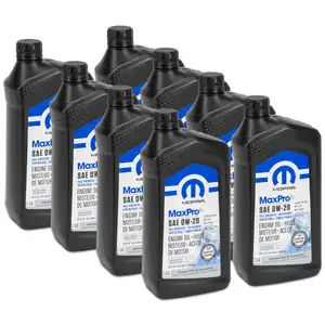 8x 946ml MOPAR 0W20 engine oil CHRYSLER DODGE JEEP RAM FIAT ALFA ROMEO K68218950AB
