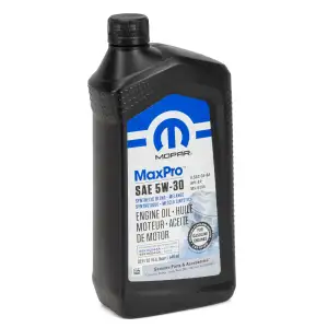 MOPAR 5W-30 Engine Oil CHRYSLER DODGE JEEP RAM FIAT ALFA ROMEO 946ml K68218920AA