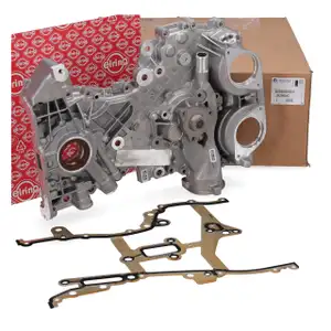 ORIGINAL Opel MOPAR &Ouml;lpumpe + Wasserpumpe + ELRING Dichtung Astra J Corsa D E Meriva B