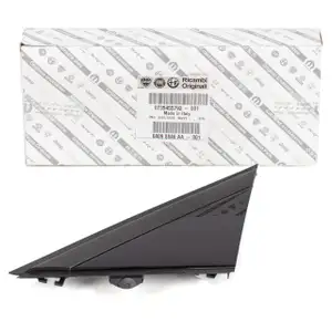 ORIGINAL Fiat Abarth emblem cover, A-pillar, 500, 500C, left, 735455792