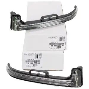 2x ORIGINAL PSA Opel turn signal exterior mirror C5 Aircross Grandland X 3008 5008 II