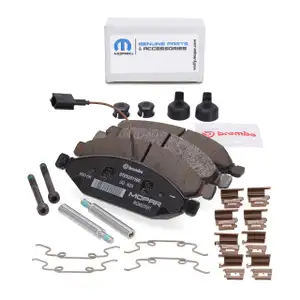 ORIGINAL PSA MOPAR Bremsbel&auml;ge Bremsbelagsatz Jumper 3 Boxer vorne 1695252180