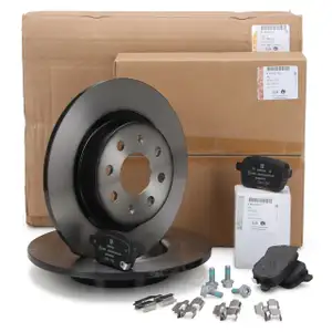 ORIGINAL Opel Bremsscheiben + Bremsbel&auml;ge Adam Corsa E RPO J67 hinten 1680583080