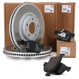 ORIGINAL PSA brake discs + pads Jumpy Spacetourer Expert Traveller front