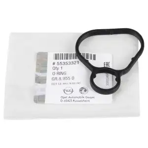 ORIGINAL Opel gasket for oil filter housing oil cooler 1.6 1.8 114-207 hp 55353321