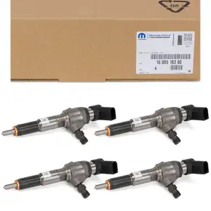 4x ORIGINAL PSA MOPAR Einspritzd&uuml;se C3 C4 Berlingo 207 308 Partner 1.6 HDi 1608518380