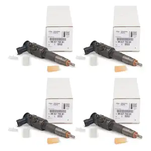 4x ORIGINAL PSA Einspritzd&uuml;se Einspritzventil Berlingo 5008 Partner 1.6 BlueHDi 9802776680