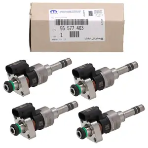 4x ORIGINAL Opel MOPAR Einspritzventil Astra K 1.4 Turbo / CNG Insignia B 1.5 55577403