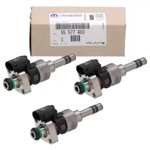 3x ORIGINAL Opel MOPAR Einspritzventil Adam Astra K Corsa E 1.0 90-115 PS 55577403