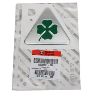 ORIGINAL Alfa Romeo Quadrifoglio emblem for GIULIETTA 940 right fender 50522051