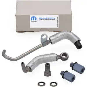 ORIGINAL Opel MOPAR 2x K&uuml;hlmittelrohrleitung + 2x Stutzen Astra J Insignia A Zafira C 1.4