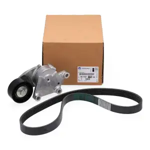 ORIGINAL Citroen Peugeot Keilrippenriemen + Riemenspanner 1.4/1.6 HDi 1611277680