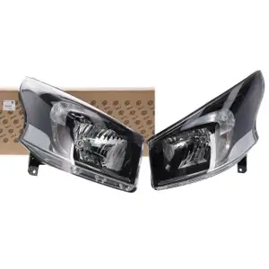 2x ORIGINAL Opel MOPAR HALOGEN H4 headlights Vivaro B left + right