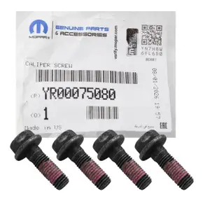4x ORIIGNAL Opel MOPAR Schraube Bremstr&auml;ger Halter Insignia B RPO J17 J61 vorne YR00075080