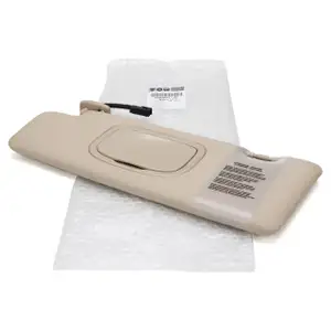 ORIGINAL Lancia sun visor with mirror + light Delta 3 front left 735473013