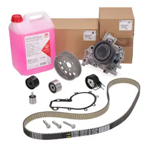 ORIGINAL Opel MOPAR Zahnriemensatz + WAPU + 5L Frostschutz Insignia A B Zafira C 2.0 CDTI
