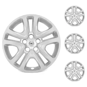 4x ORIGINAL PSA Opel hubcap wheel cover 16 inch silver Astra K 13409779
