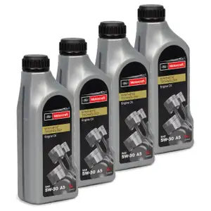 4L 4 liters ORIGINAL Ford MOTORCRAFT A5 engine oil 5W-30 5W30 WSS-M2C913 15CF53