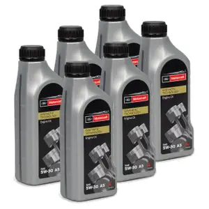 6L 6 liters ORIGINAL Ford MOTORCRAFT A5 engine oil 5W-30 5W30 WSS-M2C913 15CF53