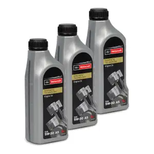3L 3 liters ORIGINAL Ford MOTORCRAFT A5 engine oil 5W-30 5W30 WSS-M2C913 15CF53