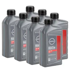 7L 7 Liter ORIGINAL Nissan 5W-40 Motor&ouml;l &Ouml;l ACEA A3/B4 API SN/CF KE900-90032